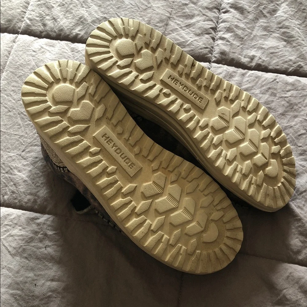 Hey Dude Women's Leopard-Print Slip-On Loafers - Brown - Picture 3 of 3
